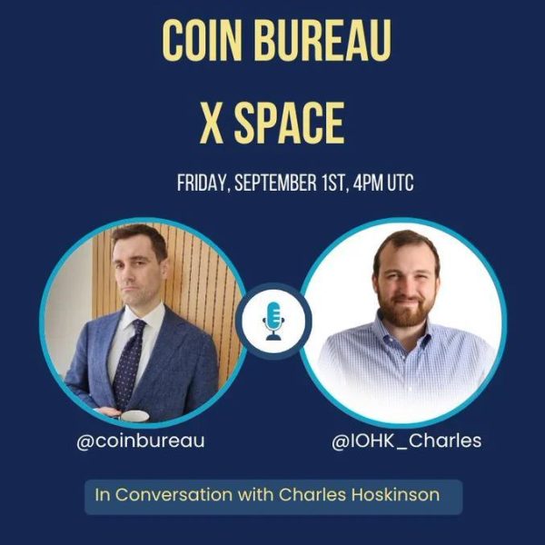 Space with co-founder of Ethereum and founder of Cardano