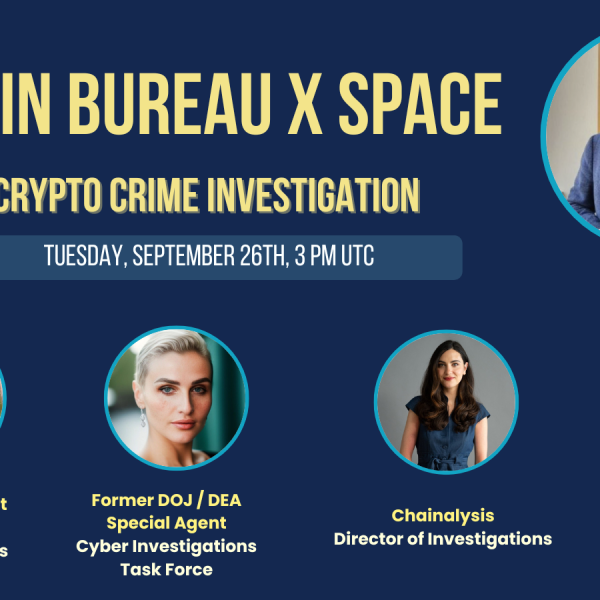 Space with ex-special agents and Chainalysis experts